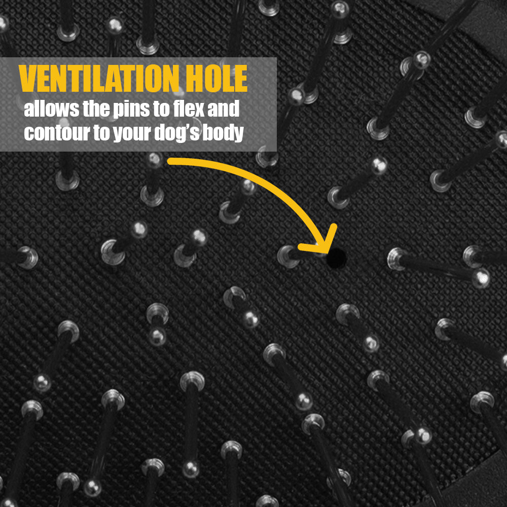 2 Sided Dog and Cat Brush Ventilation Hole